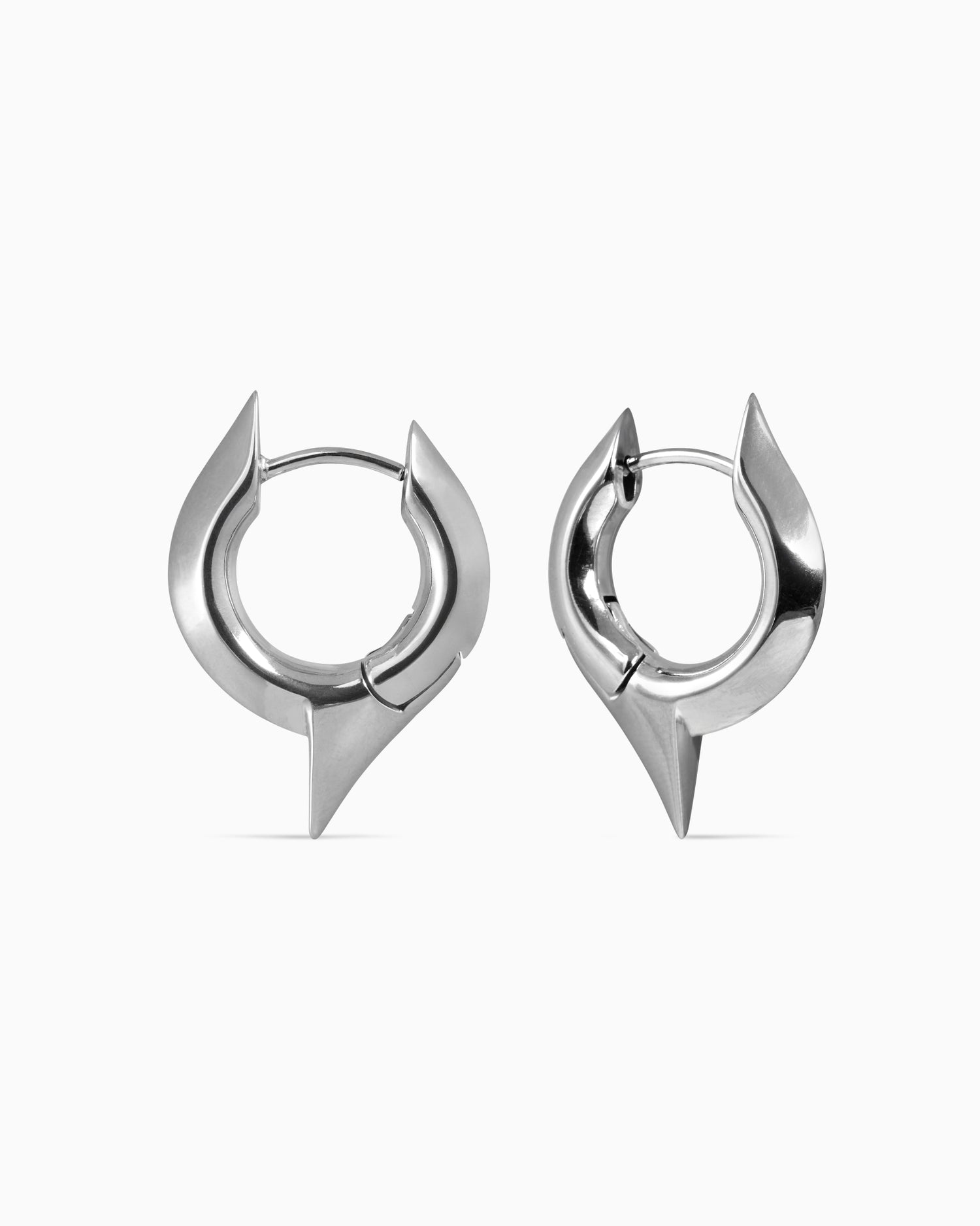 Comet Earrings-Ear Hoops- Silver - - Ask & Embla