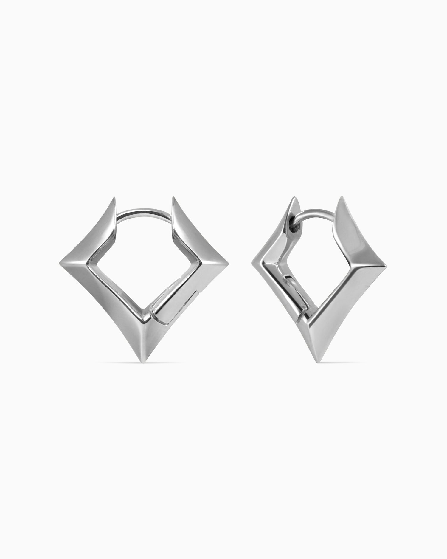 Volt Mini Earrings-Ear Huggies- Silver - - Ask & Embla
