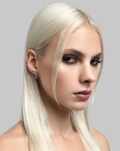 Sin Serpent hoop earrings - small