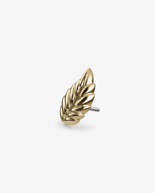 Elm Threadless End (14K Gold)-Threadless Ends- - - Ask & Embla