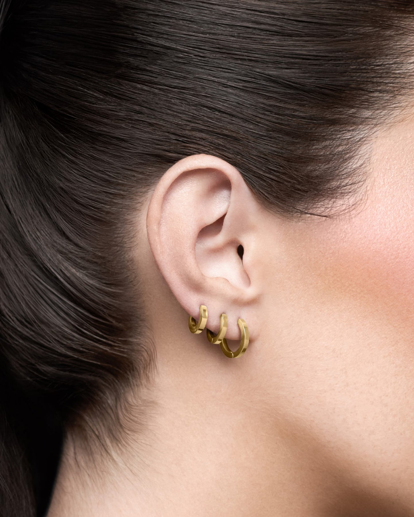 Classic Court Huggie Earrings-Ear Huggies- Gold - Small - Ask & Embla