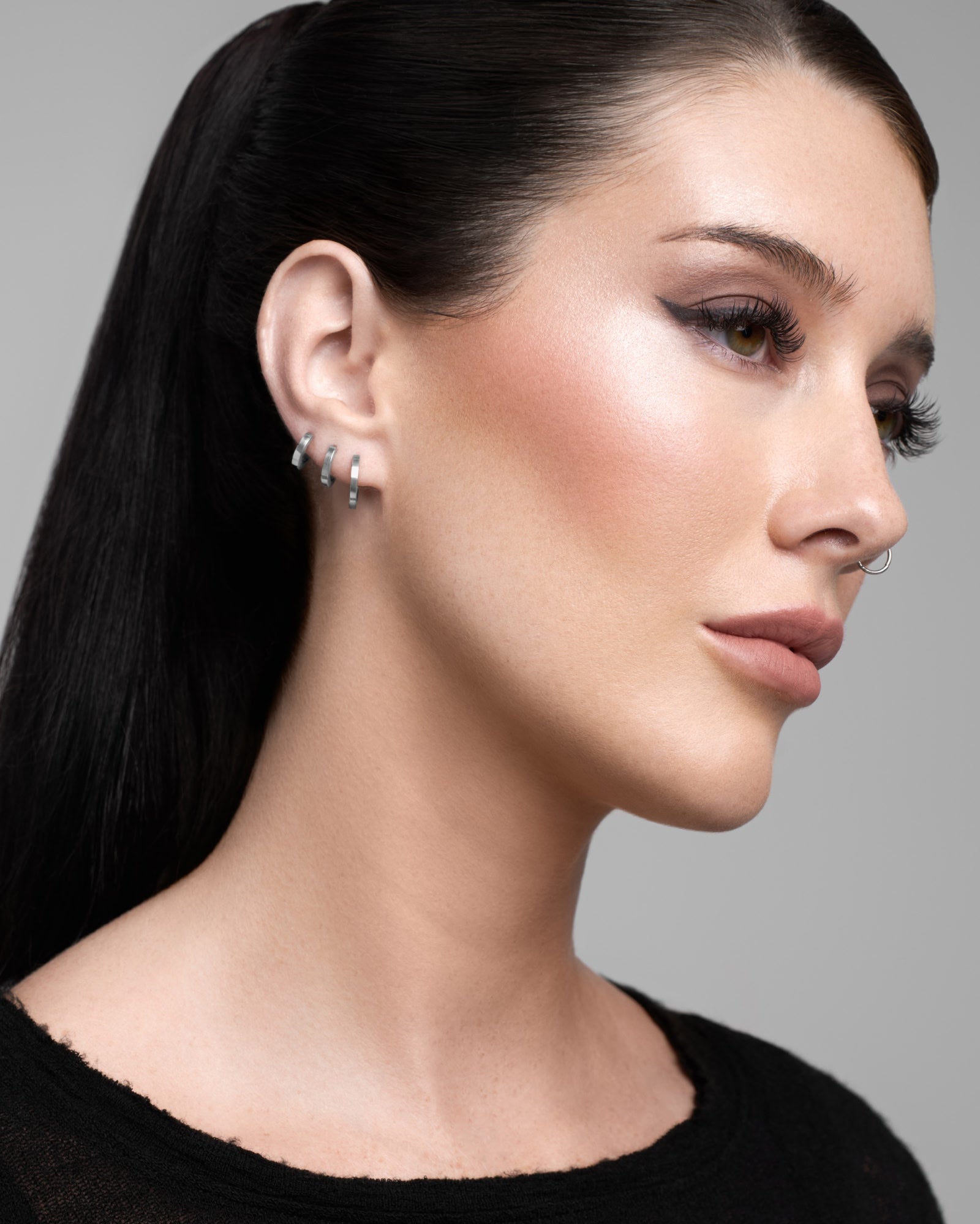 Classic Court Huggie Earrings-Ear Huggies- Gold - Small - Ask & Embla