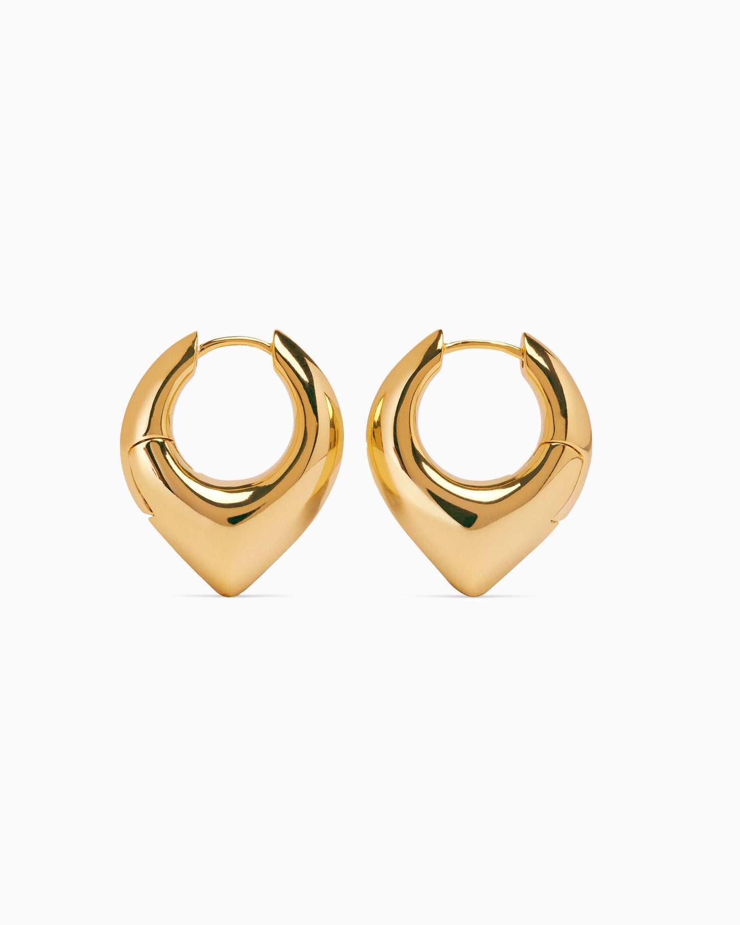 Vox Earrings-Ear Hoops- Gold - - Ask & Embla