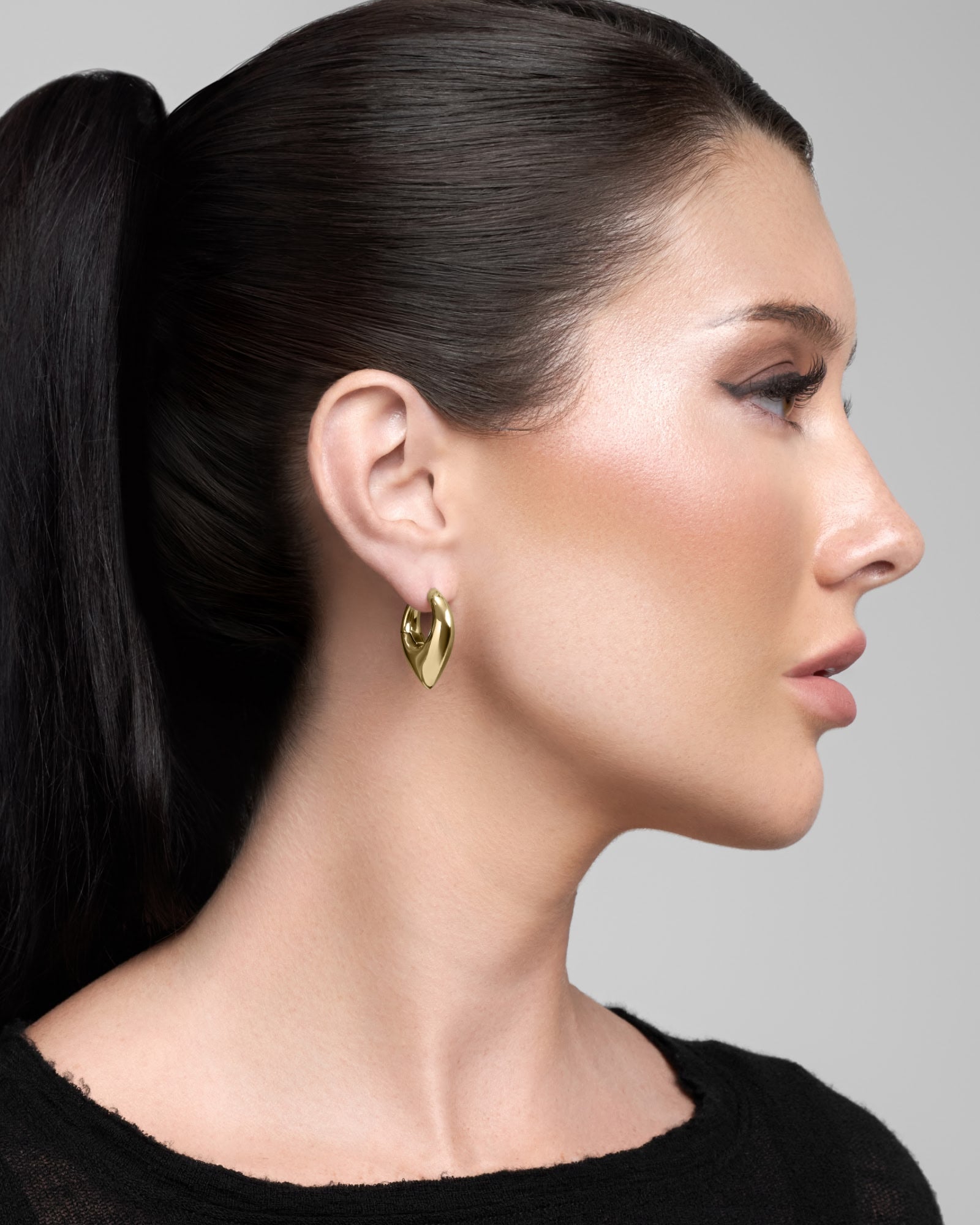 Vox Earrings-Ear Hoops- Silver - - Ask & Embla