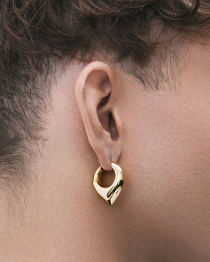 Vox Earrings-Ear Hoops- Silver - - Ask & Embla