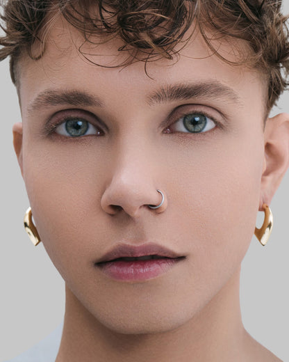 Vox Earrings-Ear Hoops- Silver - - Ask & Embla