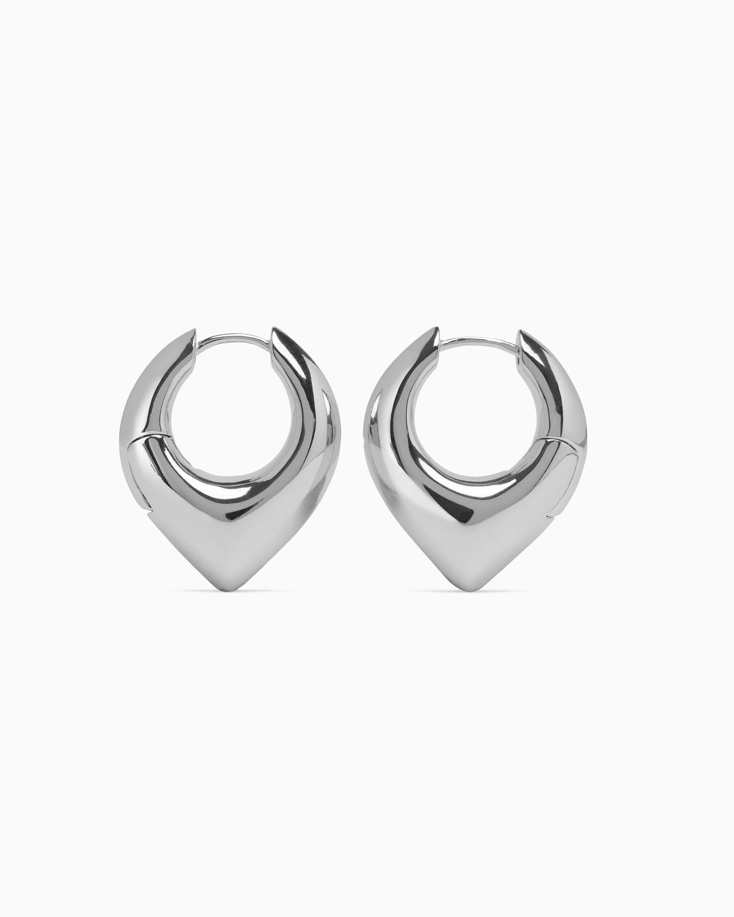 Vox Earrings-Ear Hoops- Silver - - Ask & Embla