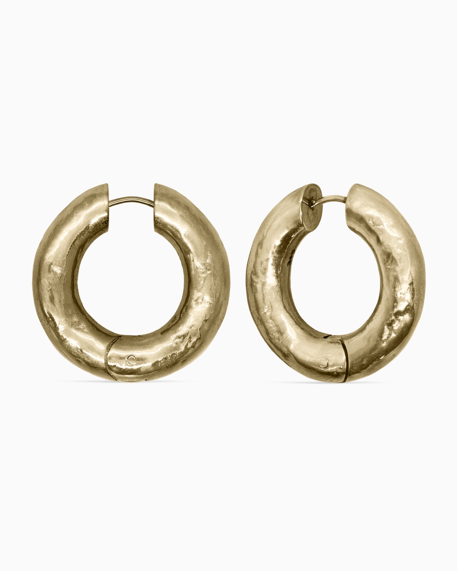 Orbit Earrings-Ear Hoops- Gold - - Ask & Embla