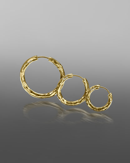 Orion Hoop Earrings Set-Ear Hoops- Gold - - Ask & Embla