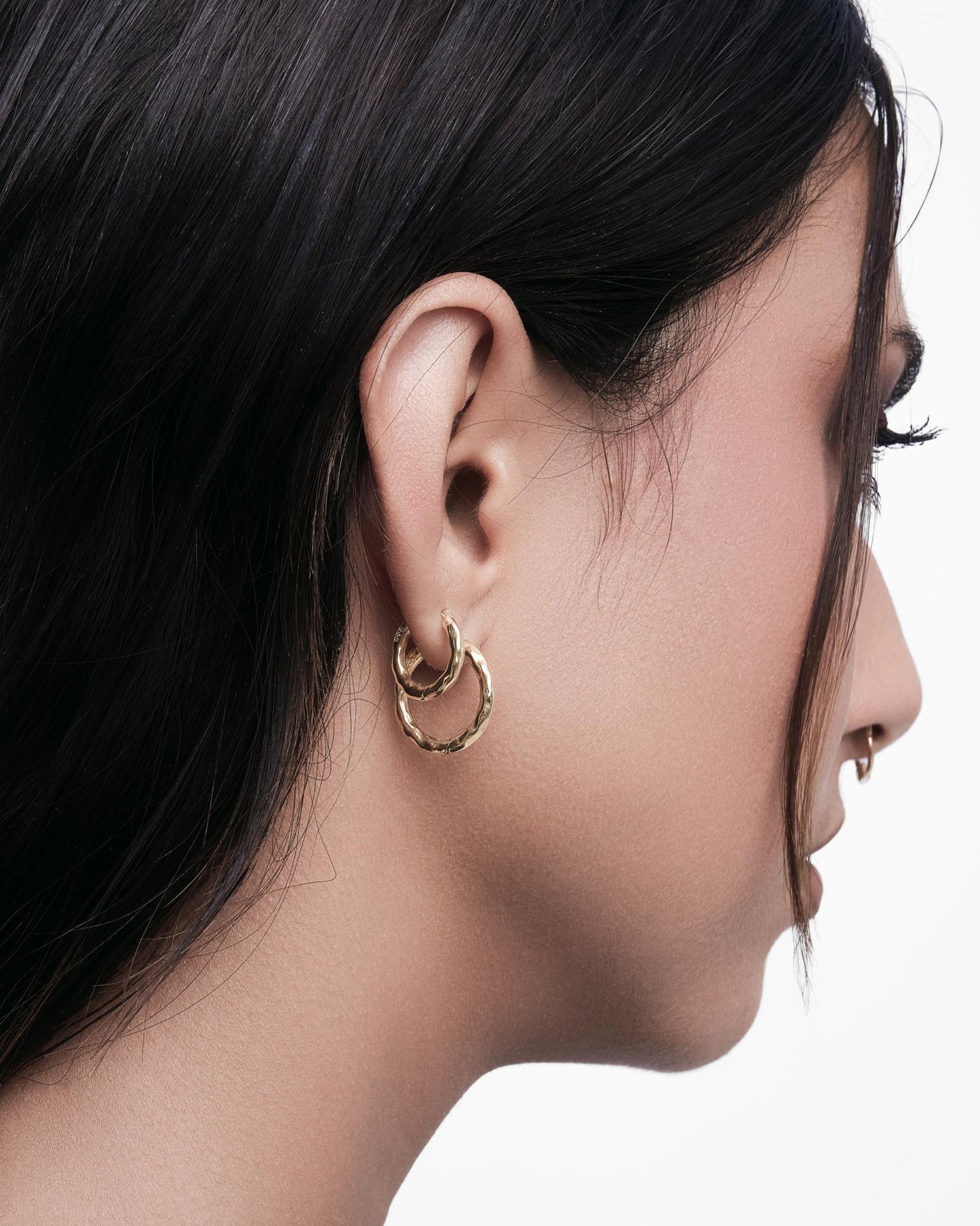 Orion Hoop Earrings Set-Ear Hoops- Gold - - Ask & Embla