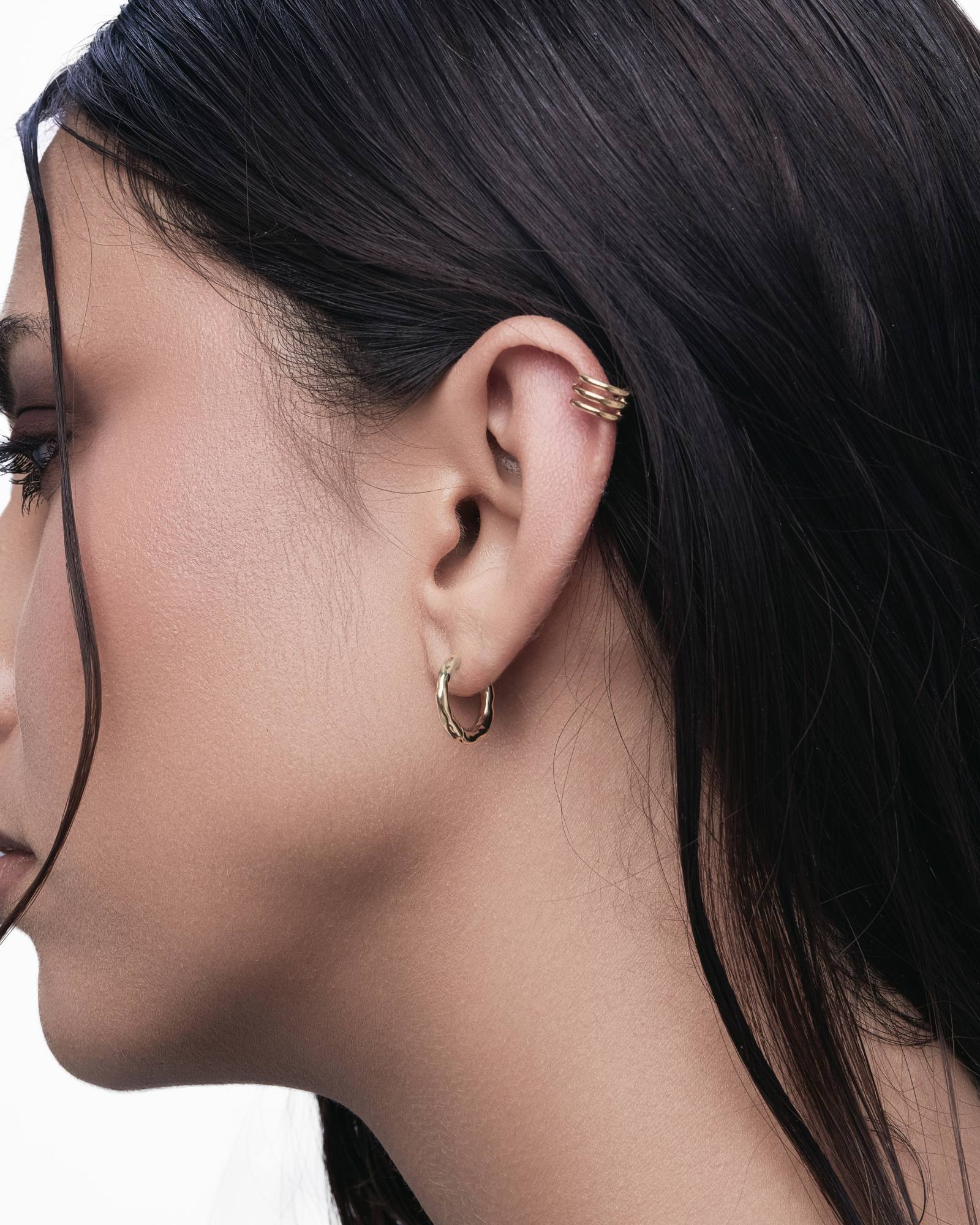 Orion Hoop Earrings Set-Ear Hoops- Gold - - Ask & Embla