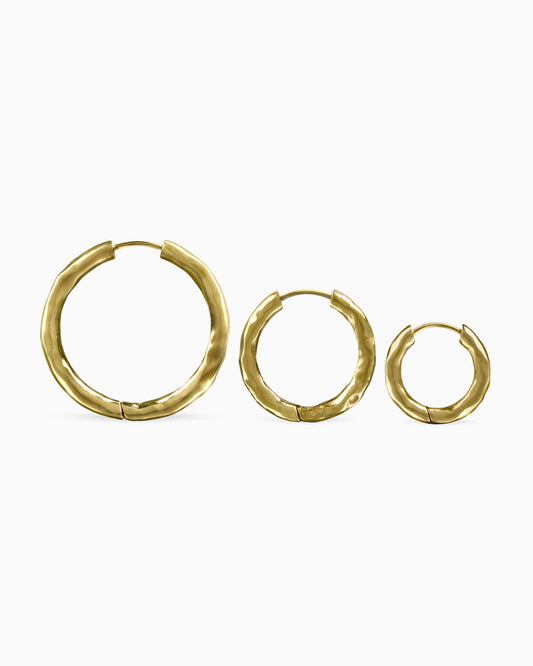 Orion Hoop Earrings Set-Ear Hoops- Silver - - Ask & Embla