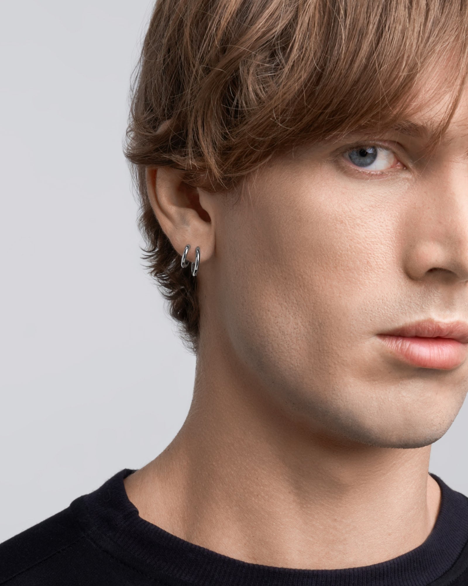 Tria Hoop Earrings Set (Pack of 3)-Ear Hoops- Gold - Pack of 3 - Ask & Embla