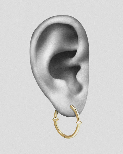 Qria Hoop Earrings Set-Ear Hoops- Gold - - Ask & Embla