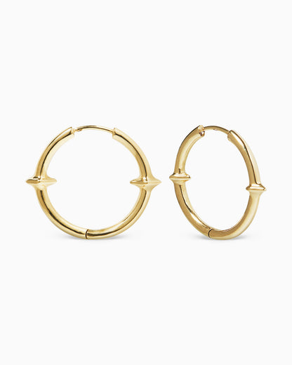 Qria Hoop Earrings Set-Ear Hoops- Gold - - Ask & Embla