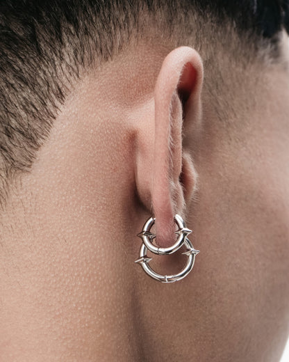 Qria Hoop Earrings Set-Ear Hoops- Gold - - Ask & Embla