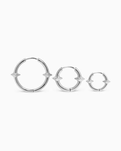 Qria Hoop Earrings Set-Ear Hoops- Gold - - Ask & Embla