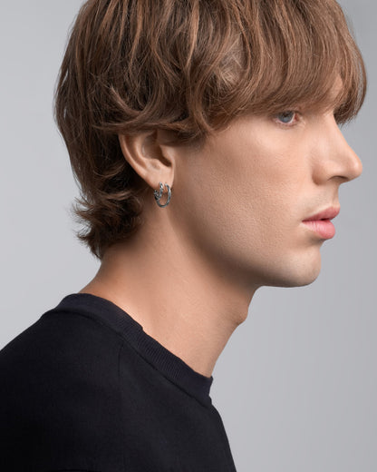 Qria Hoop Earrings Set-Ear Hoops- Gold - - Ask & Embla