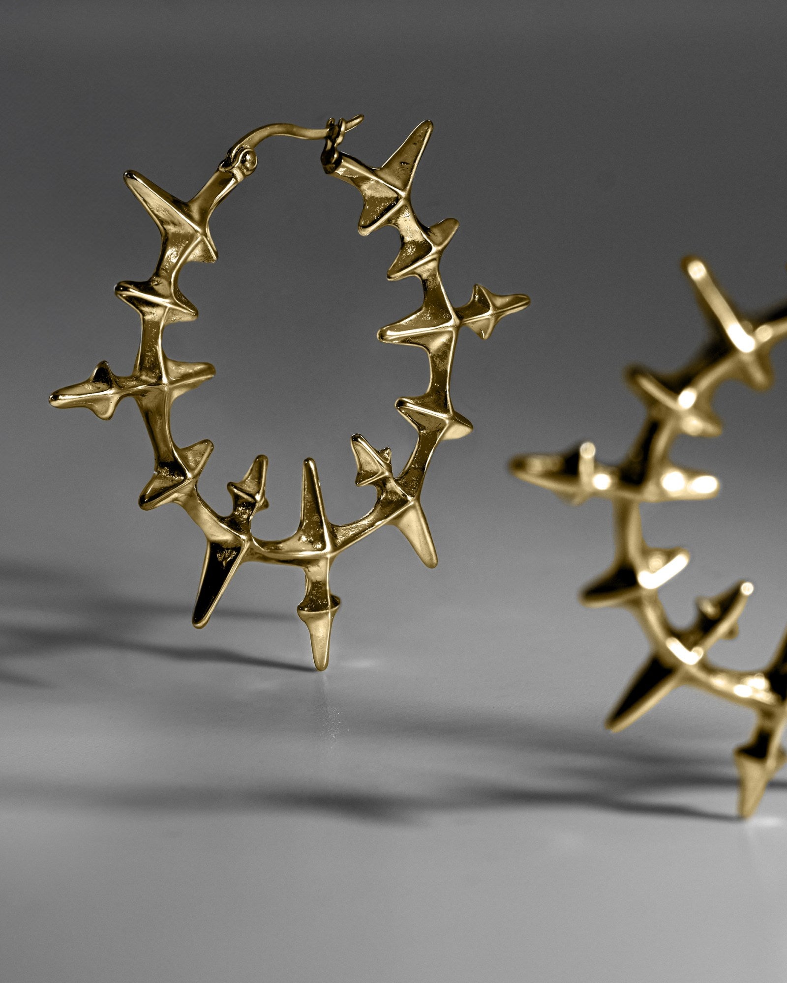 ORIGINAL SIN Earrings-Ear Hoops- Silver - - Ask & Embla