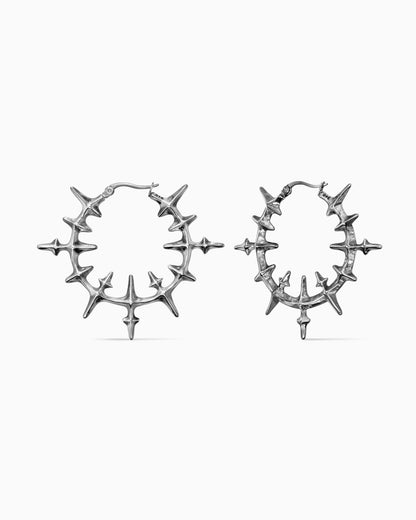 ORIGINAL SIN Earrings-Ear Hoops- Silver - - Ask & Embla