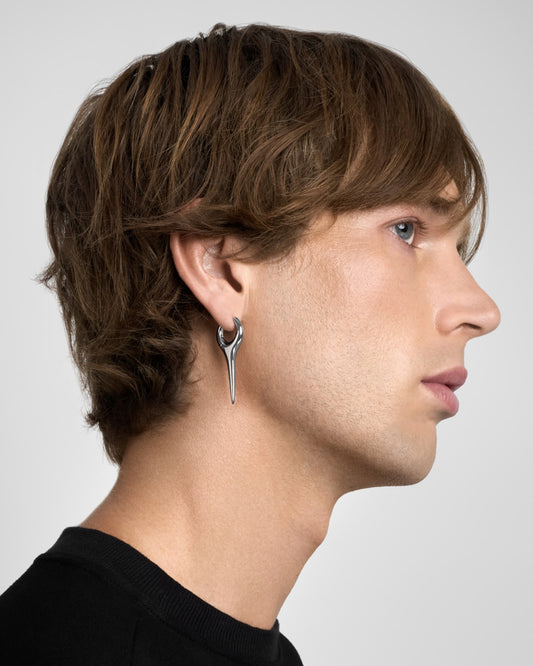 Vox Spear Earrings-Ear Hoops- Silver - - Ask & Embla