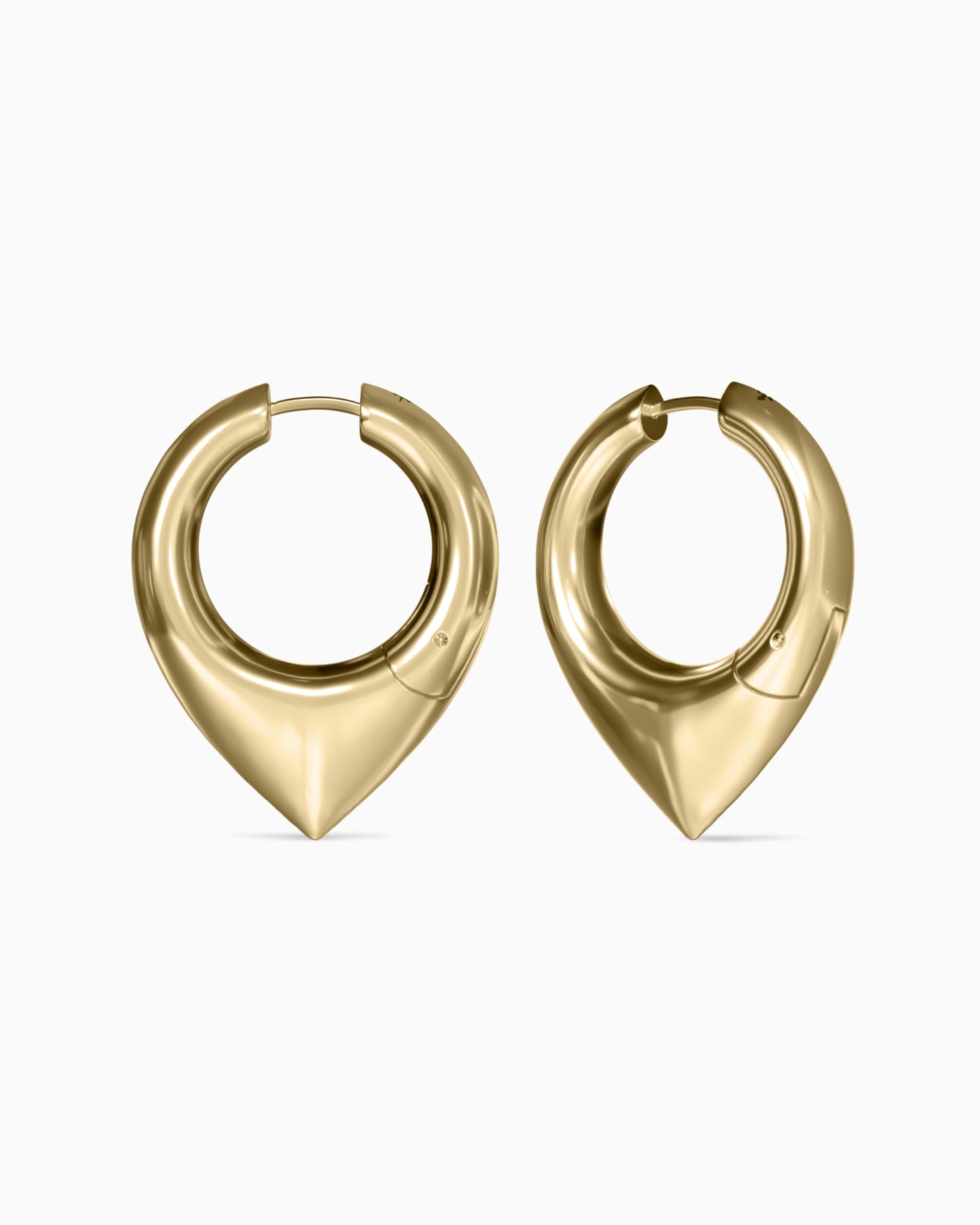 Vox Mega Earrings-Ear Hoops- Gold - - Ask & Embla