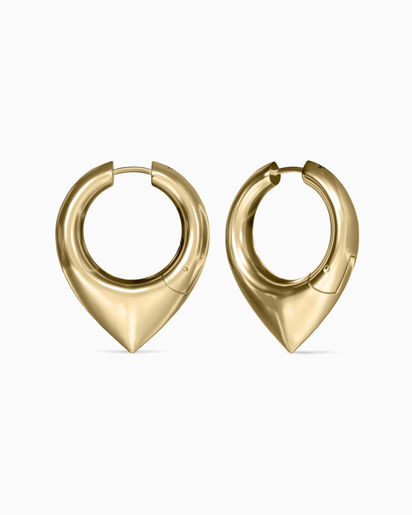 Vox Mega Earrings-Ear Hoops- Gold - - Ask & Embla