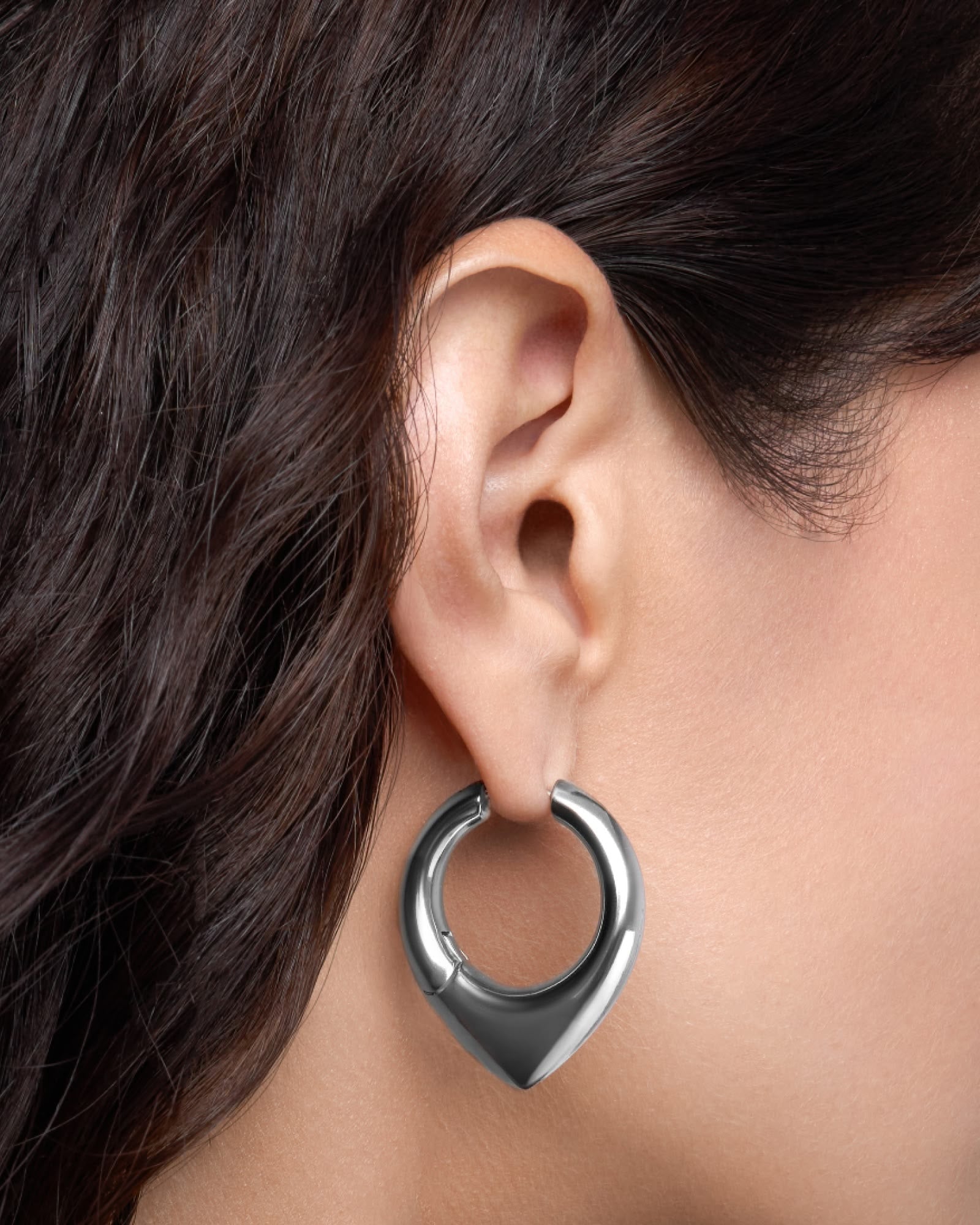 Vox Mega Earrings-Ear Hoops- Gold - - Ask & Embla