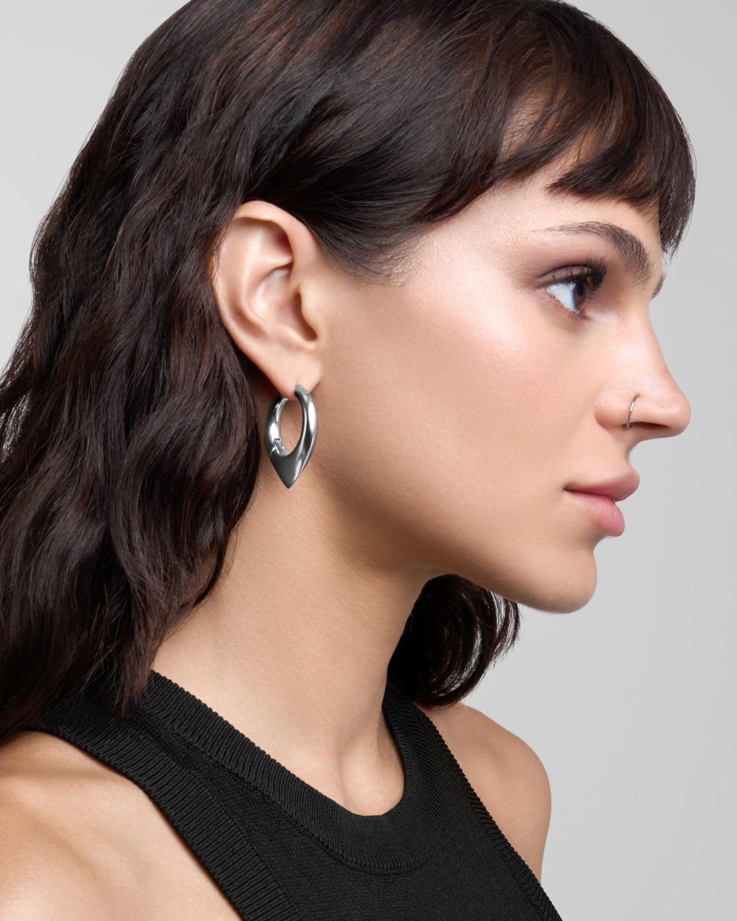 Vox Mega Earrings-Ear Hoops- Gold - - Ask & Embla