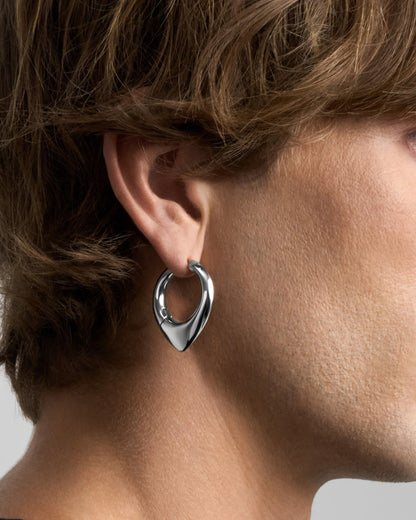 Vox Mega Earrings-Ear Hoops- Gold - - Ask & Embla