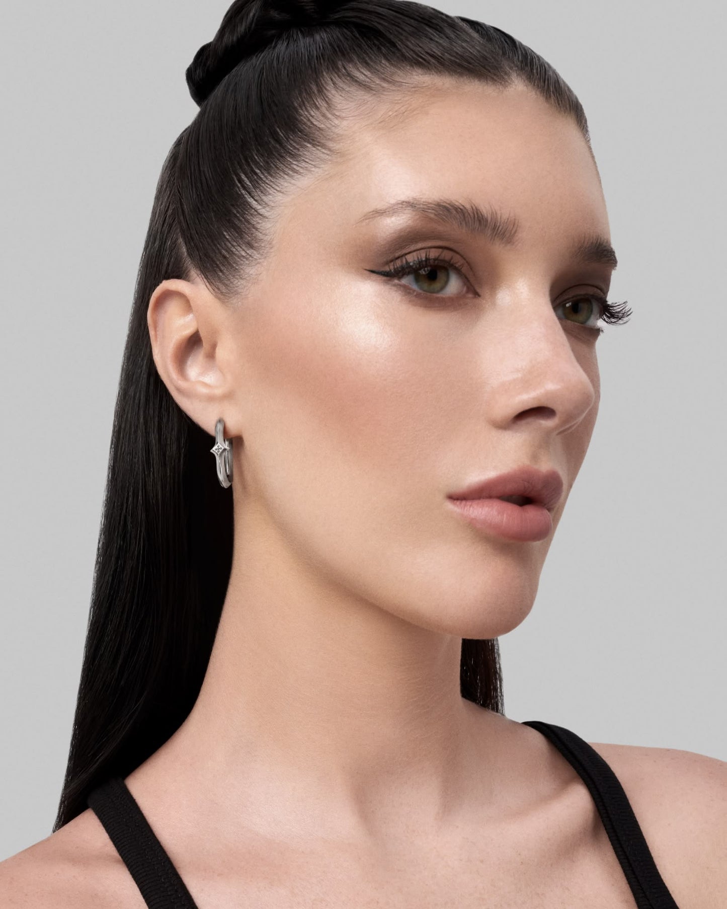 Continuum earrings-Ear Hoops- Silver - - Ask & Embla