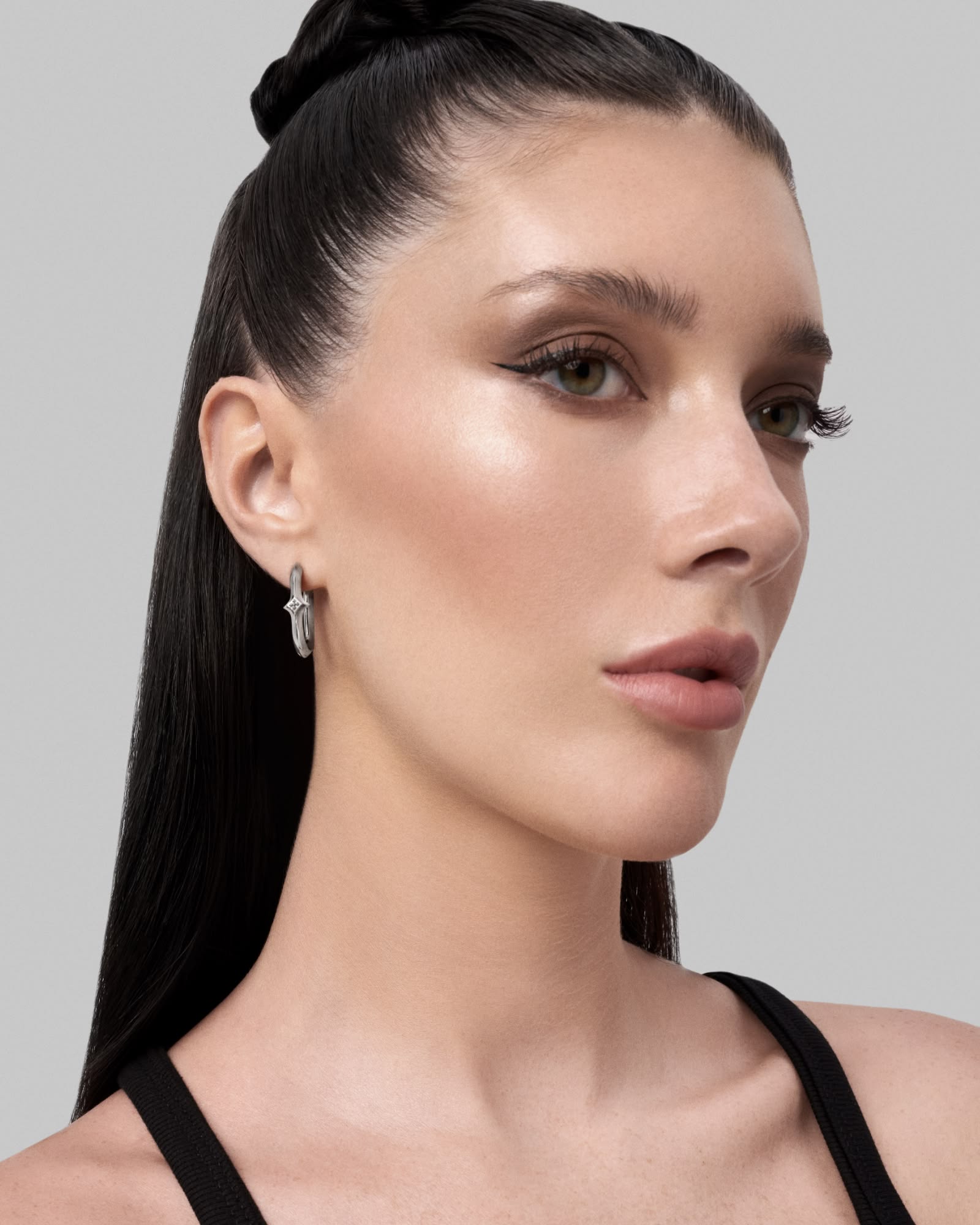 Continuum earrings-Ear Hoops- Silver - - Ask & Embla