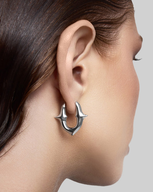 Unholy Grail Earrings-Ear Hoops- Gold - - Ask & Embla