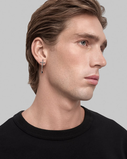 Aradia stud earrings – 925 silver-Ear Studs- Silver - - Ask & Embla