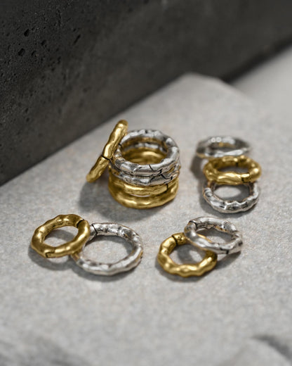 Synthesis Ring Stacks-Ring Stacks- Gold - 6mm - Ask & Embla