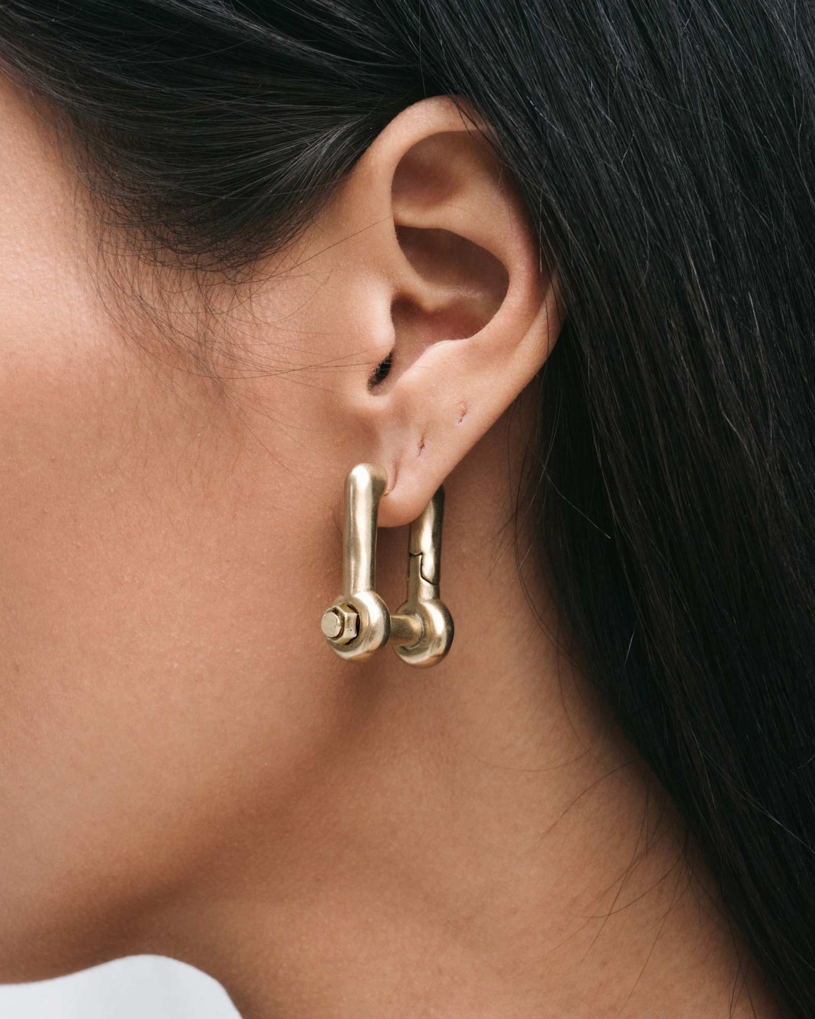 Unisex Hoop Earrings Set - Silver & Gold Hoop Earrings – Ask and Embla