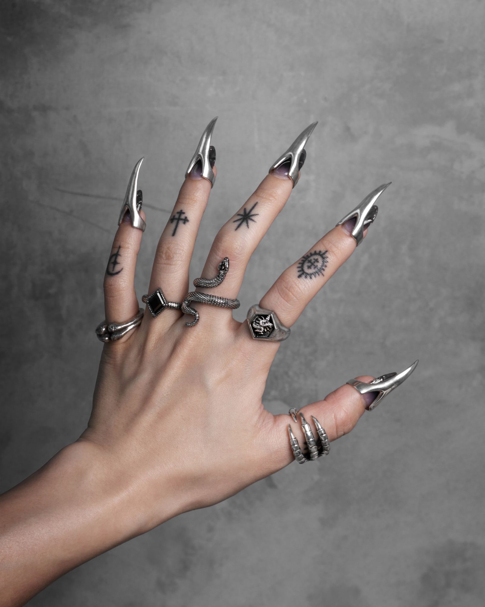 Quell Claw Ring in US7 - Alternative Rings by Ask & Embla