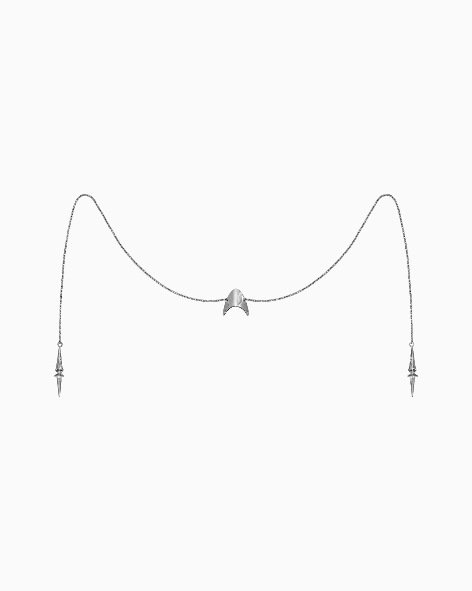 HERESIA Face Chain-Face Jewelry- Silver - - Ask & Embla