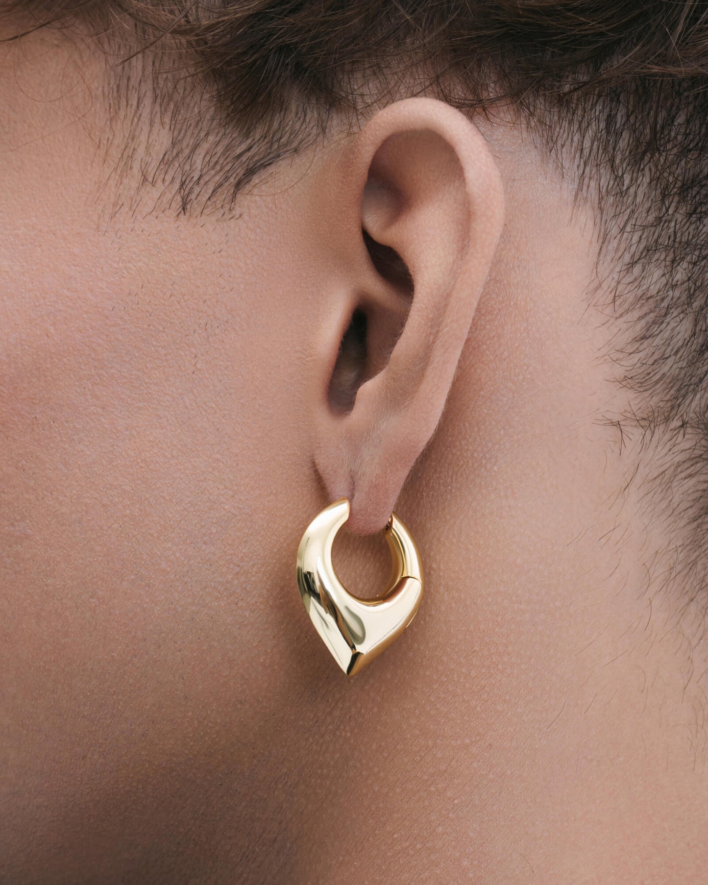 Vox Spear Earrings-Ear Hoops- Gold - - Ask & Embla