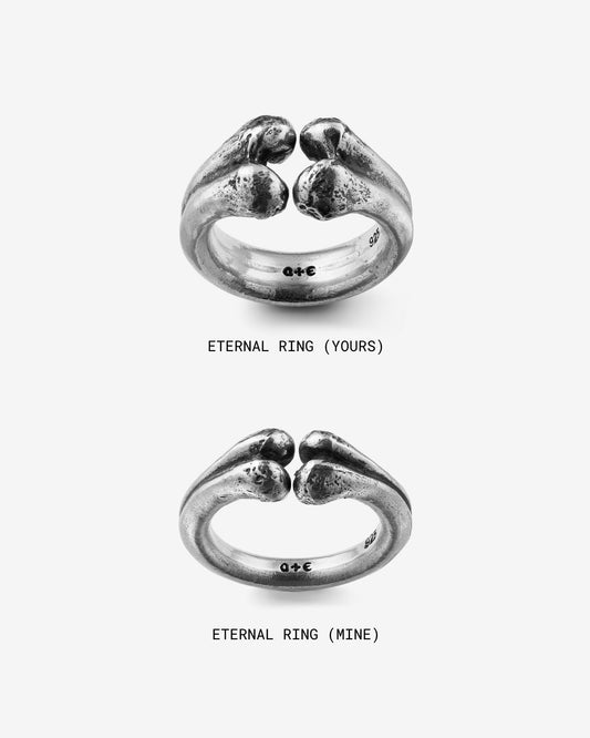 Eternal Ring (Yours)-Rings- US5 - - Ask & Embla