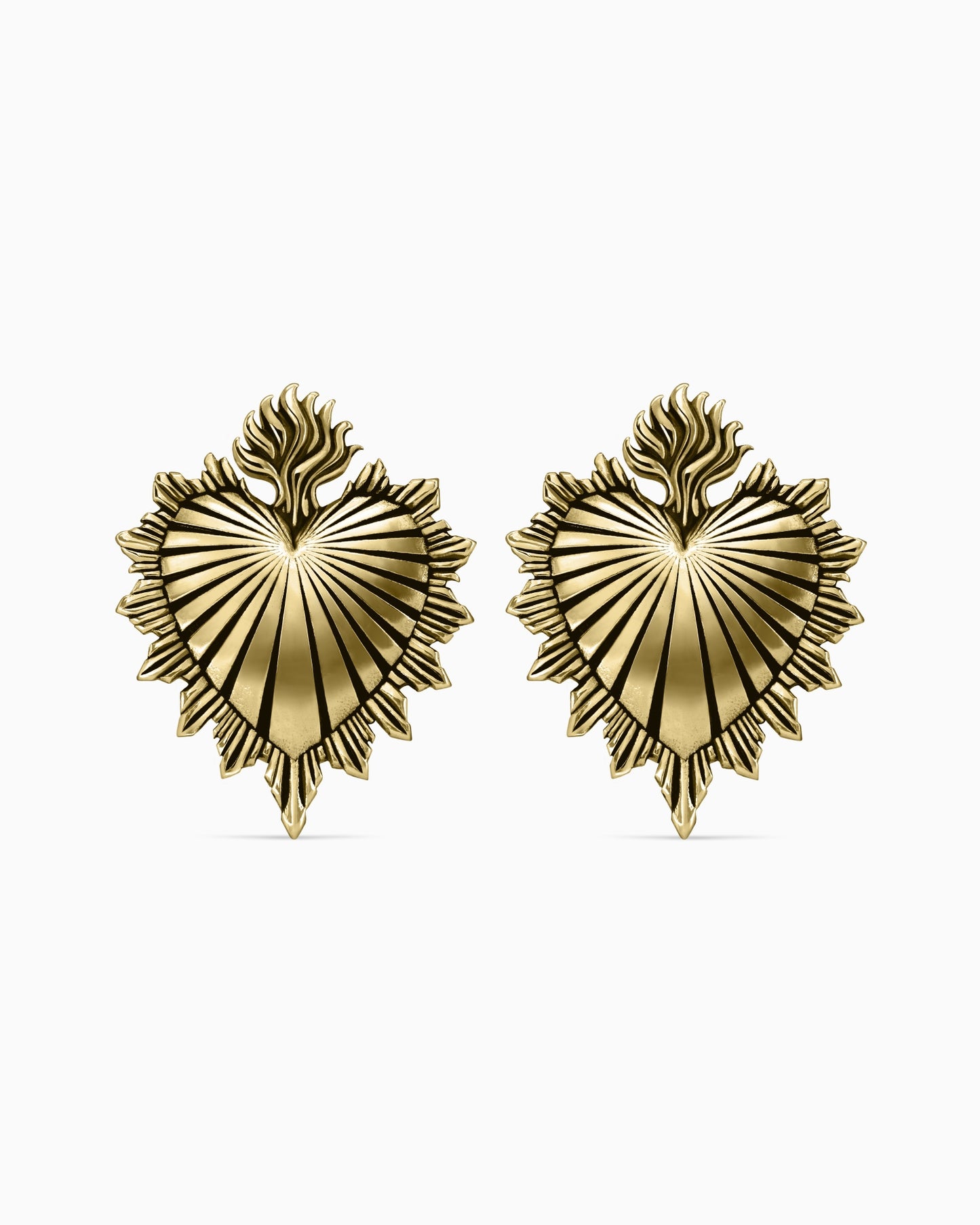 Sacred Heart Hangers-Clicker Hangers- Silver - - Ask & Embla