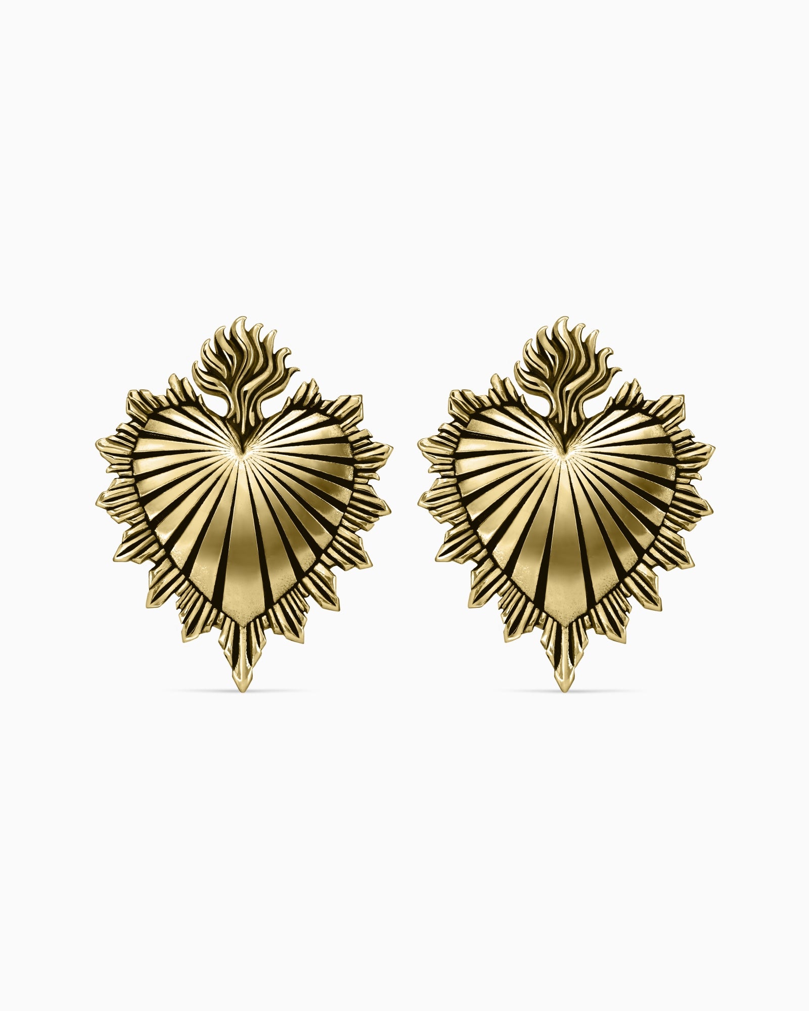 Sacred Heart Hangers-Clicker Hangers- Silver - - Ask & Embla