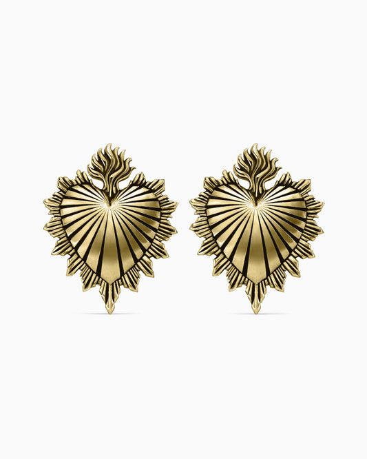 Sacred Heart Hangers-Clicker Hangers- Silver - - Ask & Embla