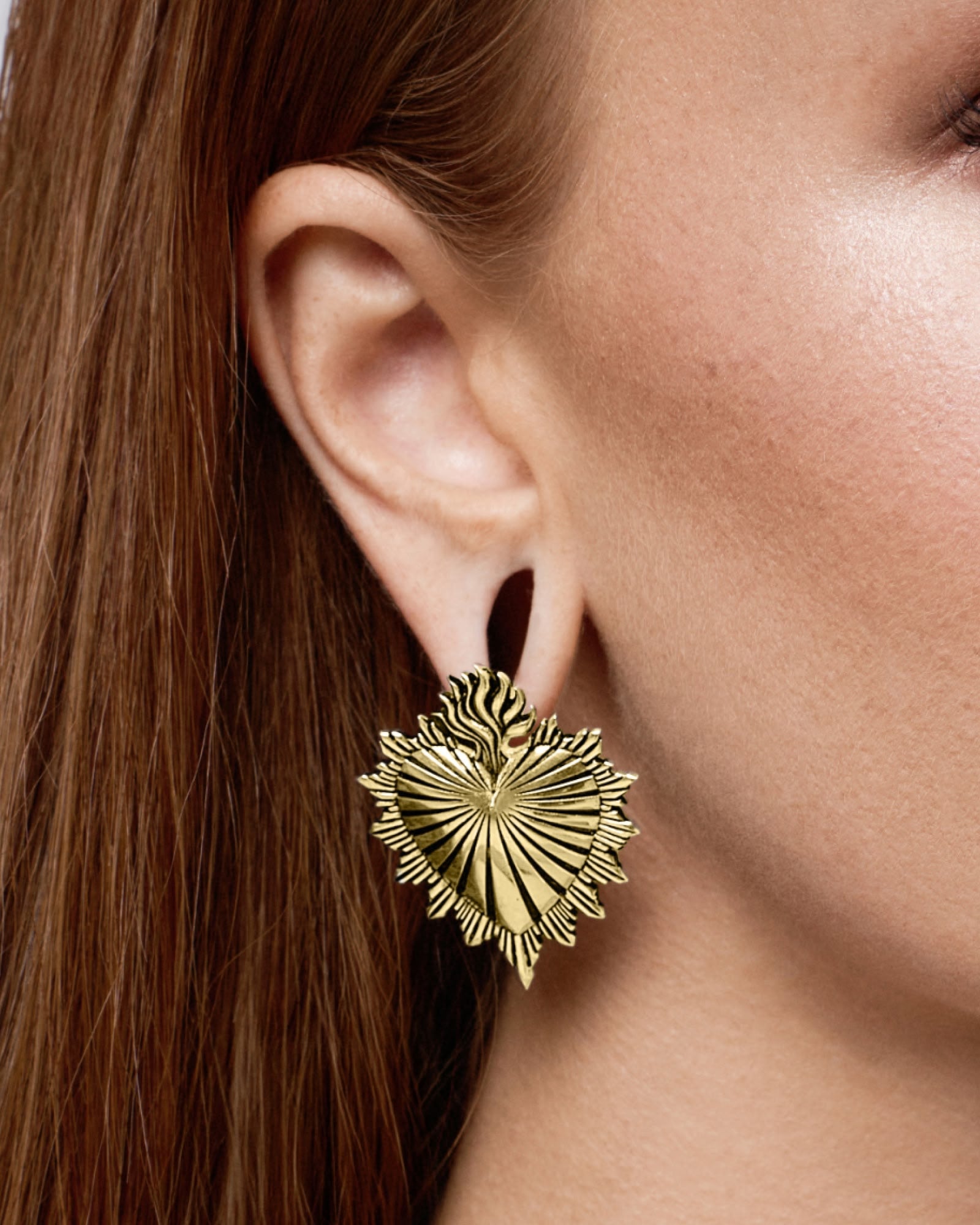 Sacred Heart Hangers-Clicker Hangers- Silver - - Ask & Embla