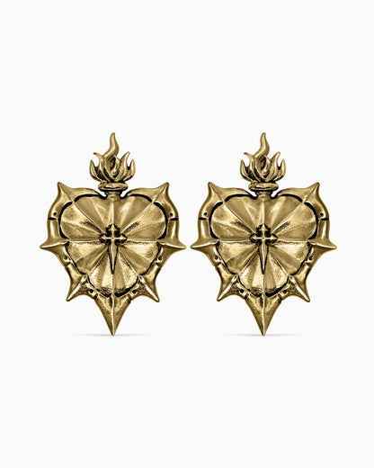 THE SACRILEGE Hangers-Open Hangers- Gold - - Ask & Embla