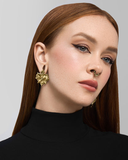 THE SACRILEGE Hangers-Open Hangers- Gold - - Ask & Embla