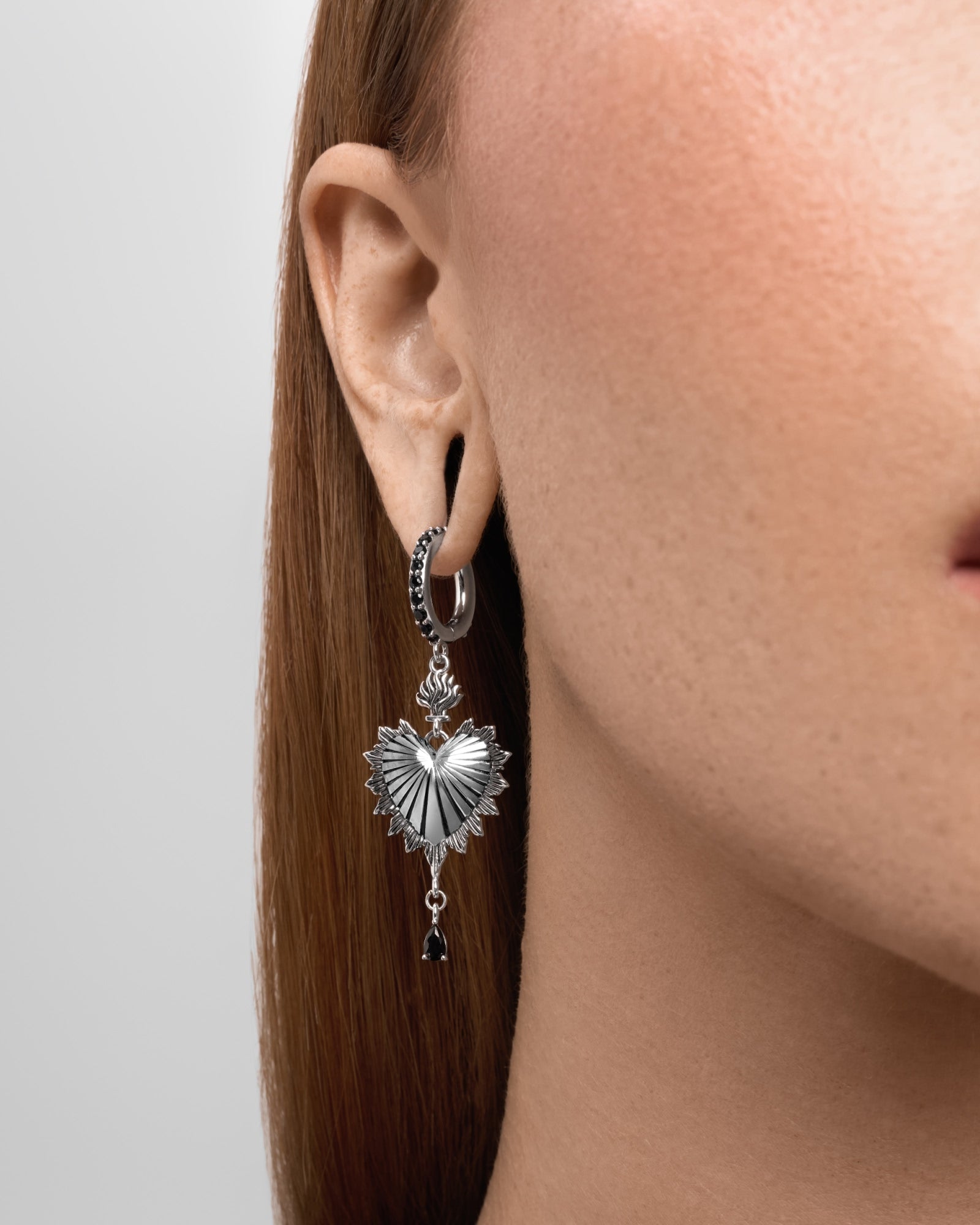 Sacred Heart Eternal Hangers-Clicker Hangers- Gold - - Ask & Embla