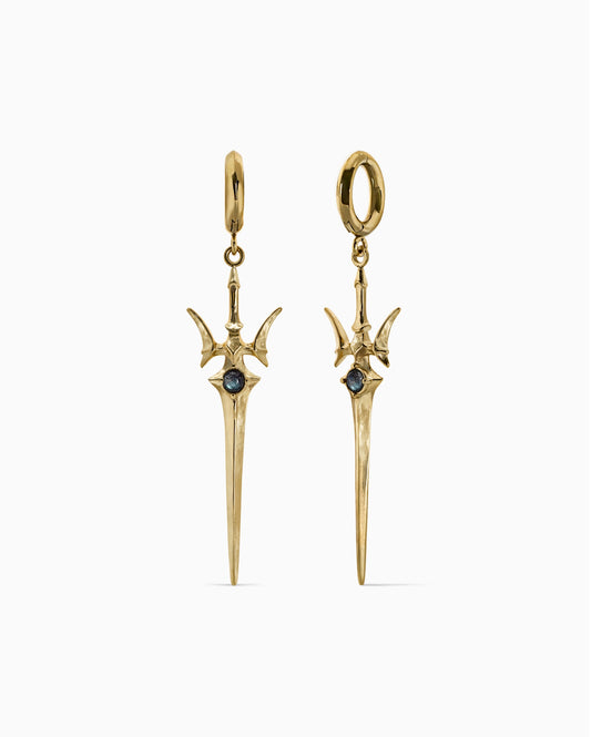 Valkyrie Sword hangers-Clicker Hangers- Gold - - Ask & Embla