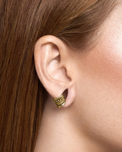 Qarma Lobe Cuffs™️-Lobe Cuffs™- Gold - 6mm - Ask & Embla