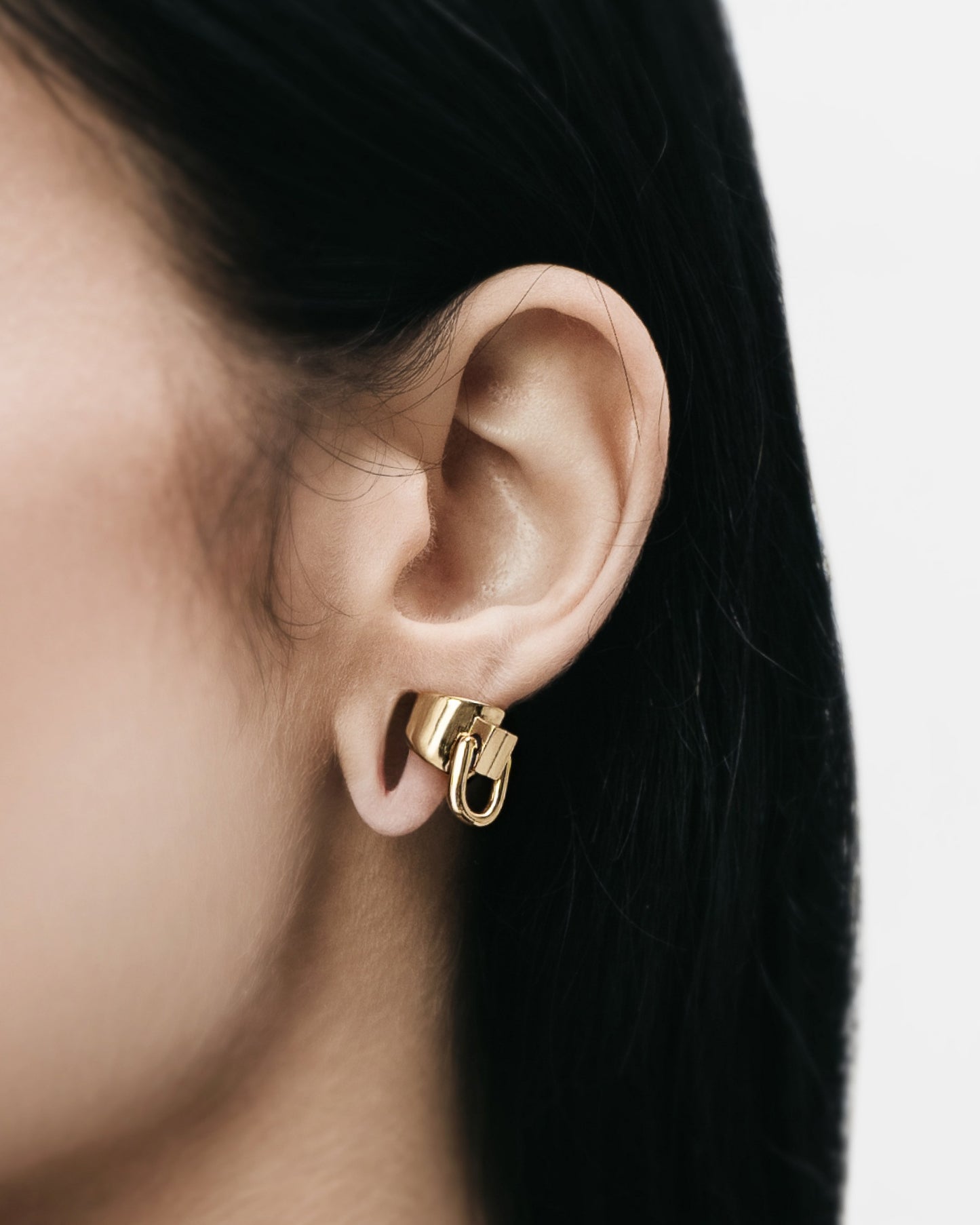 Qode Lobe Cuffs™-Ring Stacks & Lobe Cuffs- Gold - 6mm - Ask & Embla